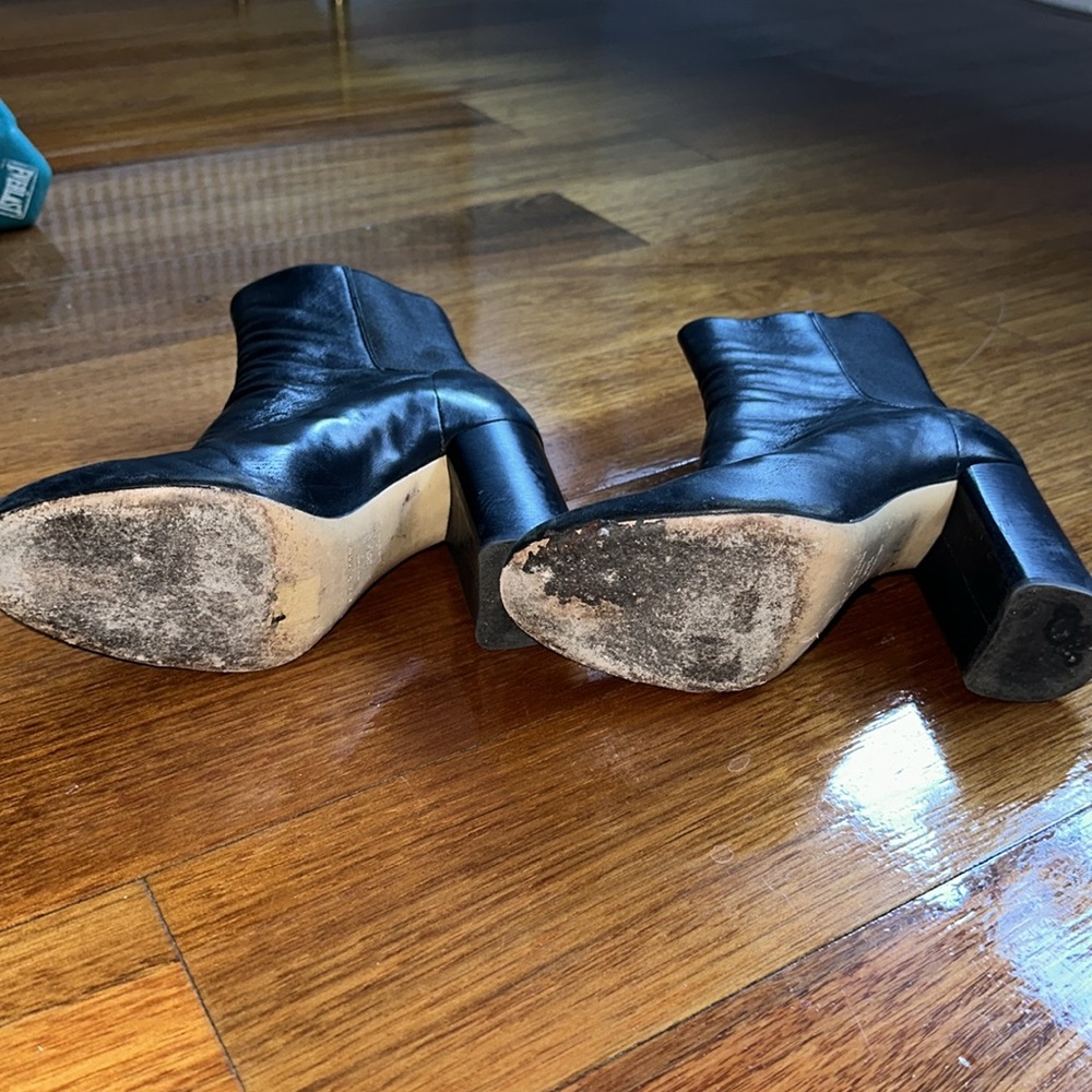 Rag & Bone Booties. Scuffed Up But Real Leather. … - image 5